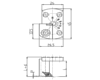Höhenverstellbarer Wendeplattenhalter für DC--0702 Platten